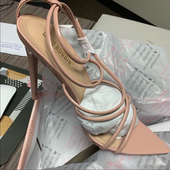 ADA Strappy Heels - Nude - Picture 6 of 7